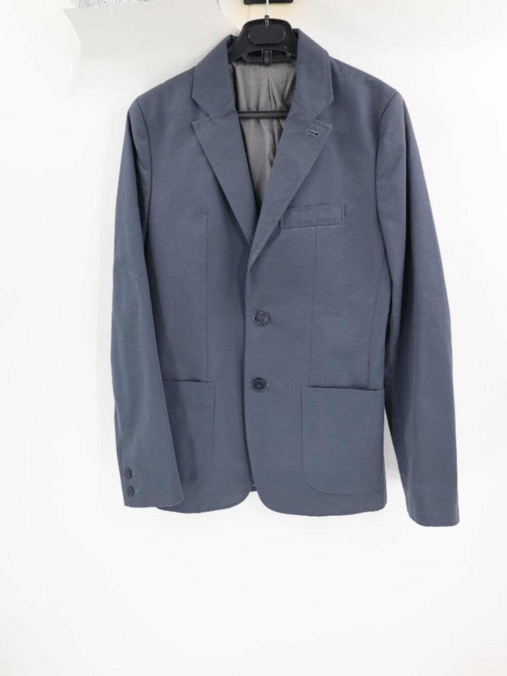 APC Sport Coat Men’s Small Rue De Fleurus Paris Cotton Two Button Blazer Blue